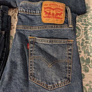 Men's Levi Jeans 514 33x30